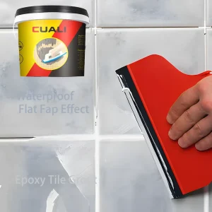 Durable Barrel Epoxy Matte Tile Grout Sandy Texture Indoor Kitchen Bathroom Customized Color CE Certified