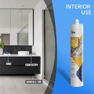 Eco Friendly 300ML White MS Sealant MS Polymer Mildew Proof MS Sealant