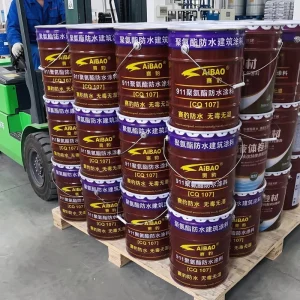 Eco-Friendly Water-Based Self-Healing Rubber PU Adhesion Concrete Roofing Sealant Polyurethane Waterproof Coating
