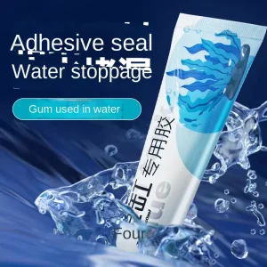 Eco Friendly Waterproof Transparent Aquarium Repair Glue for Glass Plastic Steel Bonding Acrylic Based Sealant for Pool Pond