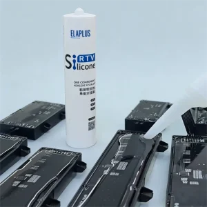 Elaplus Room Temperature Curing Silicone Sealant Weatherproof Silicone Sealant for Type C Connector Sealing PCB Protection