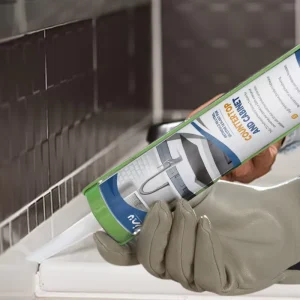 Elastic Clear Siliconized Acrylic Sealant for Interior and Exterior Glass and Mirror Use