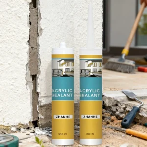 Elastic Eco-Friendly Acrylic One-Component Sealant for Building Gaps, Interior and Exterior Walls, Industrial Packing