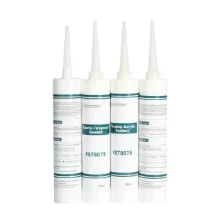 Elastic Fireproof Silicone Sealant for Common Building Substrates