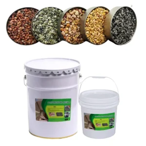 Epoxy Resin Polyurethane Binder for Poured-in-Place Gravel Stone Surfacing Floor Material