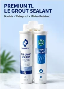 Epoxy Tile Grout Sealant Waterproof Mold-Resistant Tile Joint Filler for Bathroom Kitchen Floor Wall Tiles