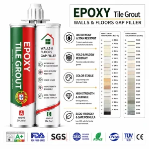 Epoxy Tile Grout Supplier Waterproof Sealant for Tile Installation