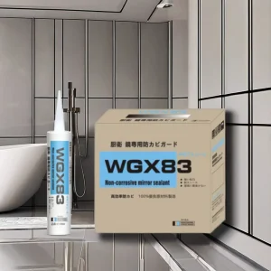 Excellent Anti Fungus Kitchen Silicone Sealant Clear Neutral Cure Tube Anti Mildew Construction and Packing Sealant
