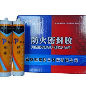 Exterior Fireproof Elastomeric Gap Sealant for Glass Flues