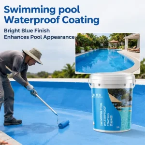 Extra Strong UV Stable High Build Crack Bridging Waterproof Polyurea Coating for Pool Coping and Edges