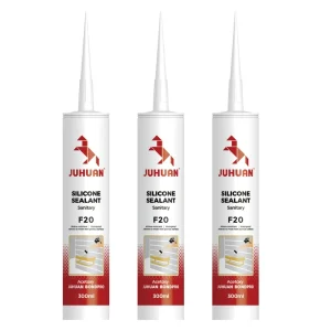 Acetoxy Sanitary Silicone Sealant F20 Anti Mold Waterproof Silicone for Bathroom & Kitchen