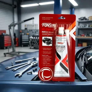 FONSIN 85g Red RTV Silicone Gasket Maker High Temp Oil Waterproof Sealant for Car Engine Mechanical Repair