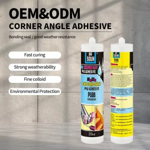 Factory 310ml One-Component Polyurethane Structural Adhesive for Window Corner Angles