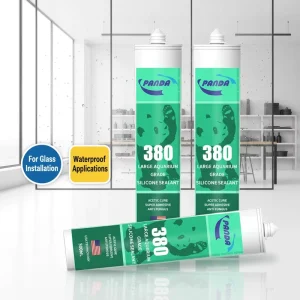 Factory Acetic Silicone Sealant for Aquarium Glass, Waterproof, Non-toxic, Anti-fungus