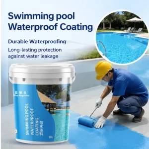 Factory Customization High Elasticity Seamless Polyurea Waterproof Coating for Pool Water Features and Grottos