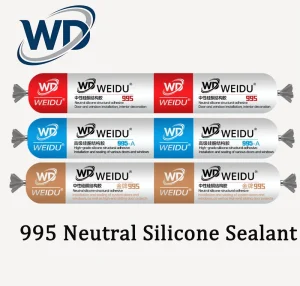 Factory Direct 995 Neutral Weatherproof Silicone Sealant, Water-Based Structural Adhesive