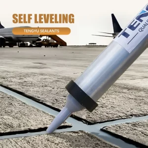 Factory Direct Gray Concrete Expansion Joint Sealant Waterproof 600ml Polyurethane Self Leveling Sealant For Airport Runway