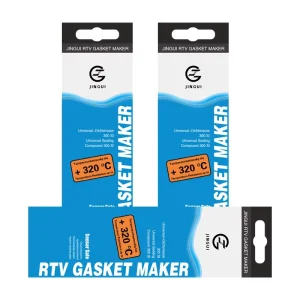 Factory Direct Grey RTV Gasket Maker 650F High Temp Oil-Resistant Silicone Sealant 85g for Construction and Woodworking