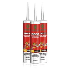 Factory Direct One-Component Acidic Silicone Sealant for Waterproof Aquarium and Fish Tank Bonding