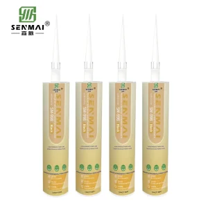 Factory Direct Sales of White Silicone Sealant Suitable for Various Glass Seals and Waterproof and Mildew Resistant