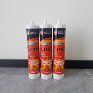Factory Direct Water-Resistant Fire Retardant Adhesive Sealant Hard Resin Based for Transportation and Construction