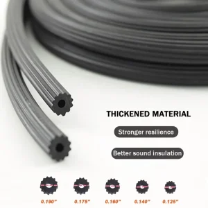 Factory Durable PVC Rubber Seal Strip for Glass Window & Door Frame Gap Filling Waterproof Weatherproof Sealing Strip