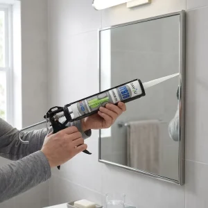 Factory Fast-Fix Non-Corrosive Waterproof Antimildew Bathroom Mirror Neutral Silicone Sealant for Construction and Woodworking