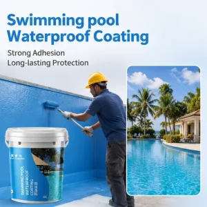 Factory High-Build Flexible Anti-Crack Waterproof Epoxy Coating for Pool Structural Repairs