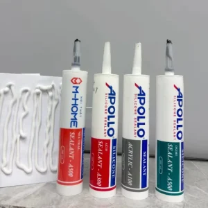 Factory Neutral Acidic Silicone Sealant A100 A300 A500 Single-Component 280ml 300ml Door and Window Sealant for Woodworking
