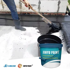 Factory PU Polyurethane Waterproof Coating Paint for Walls and Roofs Heat-Reflective