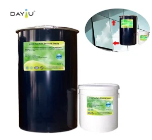Factory Price 2 Part Structural Silicone Sealant High Strength Elasticity Weatherproof for Curtain Wall Glass Facade