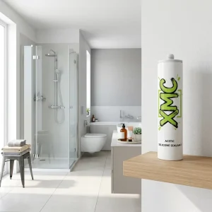 Factory Price XMC300 Fast Cure Silicone Sealant Clear Non Corrosive General Purpose for Glass Metal Ceramic Sealing