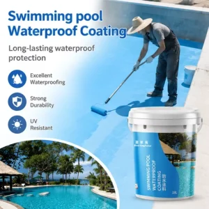 Factory Seamless High Adhesion Polyurea Waterproof Coating for Swimming Pool Waterproofing