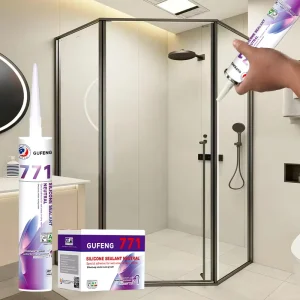 Factory Supply Neutral Sanitary Silicone Sealant for Construction, Transportation, Shower Rooms, Basins, Kitchens and Wet Areas
