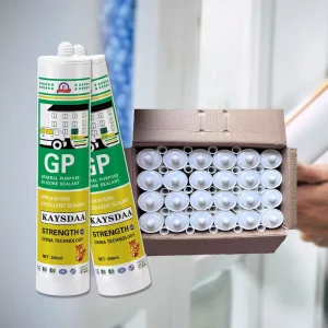 Factory Supply Single Component Acetic GP Silicone Sealant Adhesive Free Sample For Glass And Construction Waterproof Sealing
