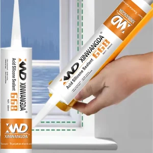 Factory Supply Weatherproof Non-Toxic 100% Silicone Sealant Adhesive for Glass Windows Construction and Packing
