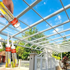 Factory Waterproof Acidic Silicone Sealant for Large Plate Glass, Construction, Packing, and Woodworking