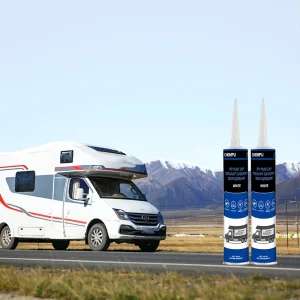 Factory White RV Repair Sealant, UV and Weatherproof, MS Polymer