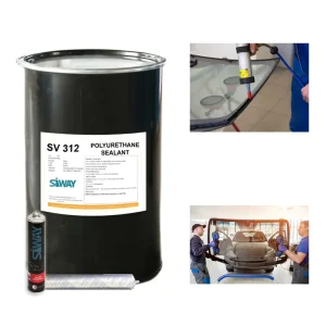 Factory Windshield Polyurethane Adhesive Silicone Black Metal Joint Auto Glass PU Sealant for Vehicle