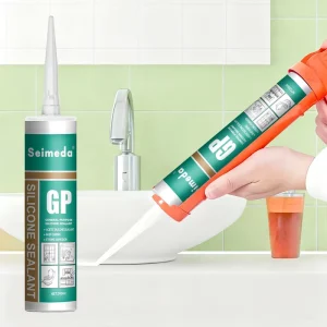 Fast Cure Acidic Silicone Sealant Strong Adhesion for Metal Glass Ceramic Quick Setting Waterproof Repair Outdoor Applications