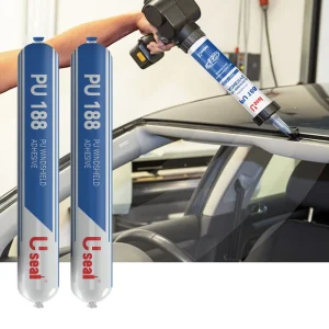 Fast Curing Elastic PU 188 Automotive Waterproof Spray Adhesive Sealant for Car and Bus
