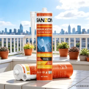 Fast Curing High Performance Acidic Silicone Sealant Waterproof Weatherproof & Durable Bonding for Glass & Metal