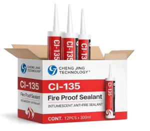 Fast Curing Intumescent Fireproof Silicone Sealant for Construction Woodworking Pipeline and Cable Penetration