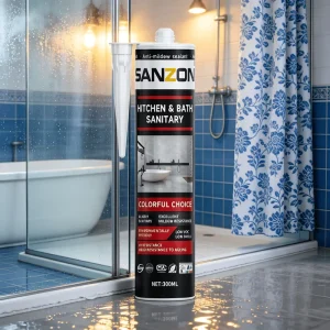 Fast Curing Mildew Proof Silicone Sealant Ideal for Bathroom & Kitchens Long Lasting Waterproof Flexible & Hygienic Seal