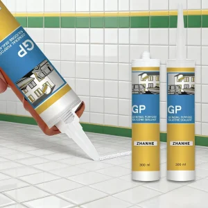 Fast-Curing One-Component Acetoxy Silicone Sealant for Construction Glass Plastic Windows and Doors