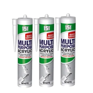 Fast-Curing Paintable Waterproof Acrylic Gap Filler Sealant for Kitchen and Bathroom Caulking
