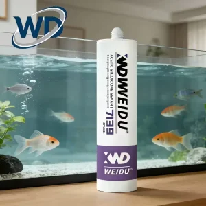 Fast-Curing Silicone Sealant for Fish Tank and Aquarium Manufacturing and Repair, Safe for Fish and Plants