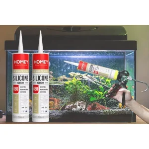 Fast-Curing Waterproof Food-Grade Neutral-Cure Silicone Sealant for Aquariums and Fish Tanks for Construction Use