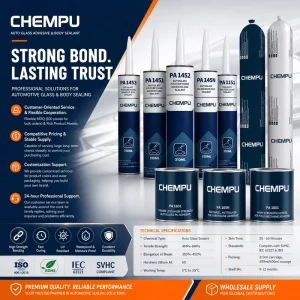 Fast Dry Automotive Glass Sealant Bonding Sealing Flexible PU Sealant for Windscreen Mounting Reliable Auto Sealant