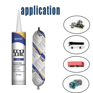 Fast Dry PU Windshield Sealant Automotive Glass Adhesive Waterproof Bonding